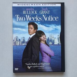 Two Weeks Notice (DVD, 2002)